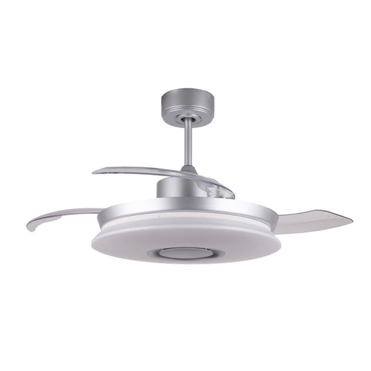 Ventilador de techo LED RGB con altavoz CristalRecord Gaby 85-121-35-281