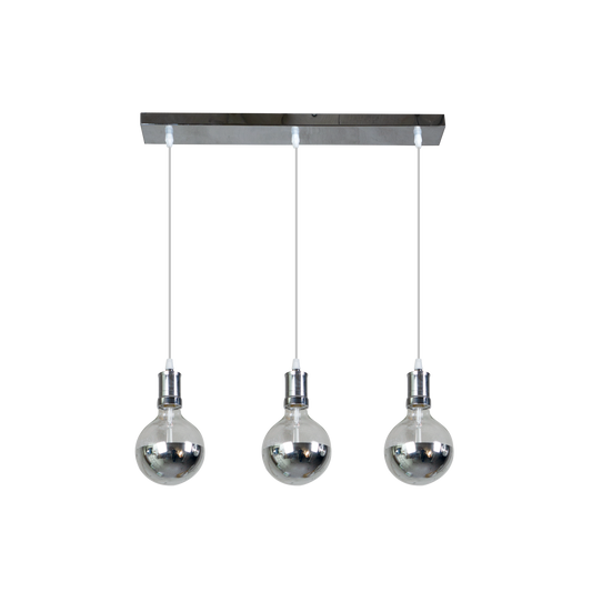 Lámpara Colgante Gala 3 Luces E27 con Bombillas LED Fabrilamp - vista principal | Fabrilamp / Abrila · Ref. 167293020