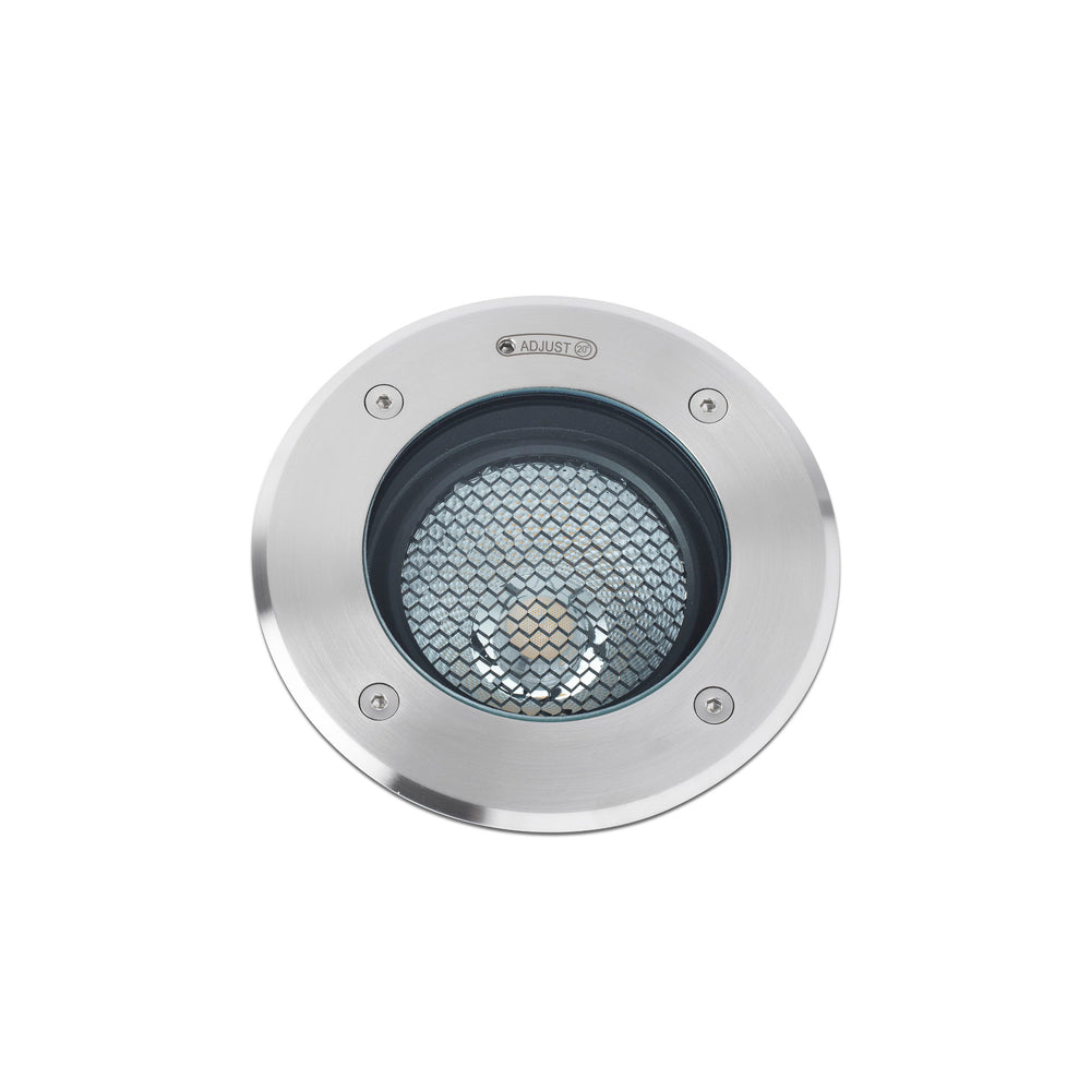 Empotrable de Suelo Exterior Orientable GEISER 130 GU10 Gris FARO