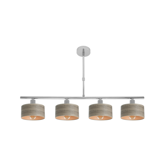 Lámpara de Techo Gilda 4 Luces E14 Fabrilamp - vista principal | Fabrilamp / Abrila · Ref. 190354083