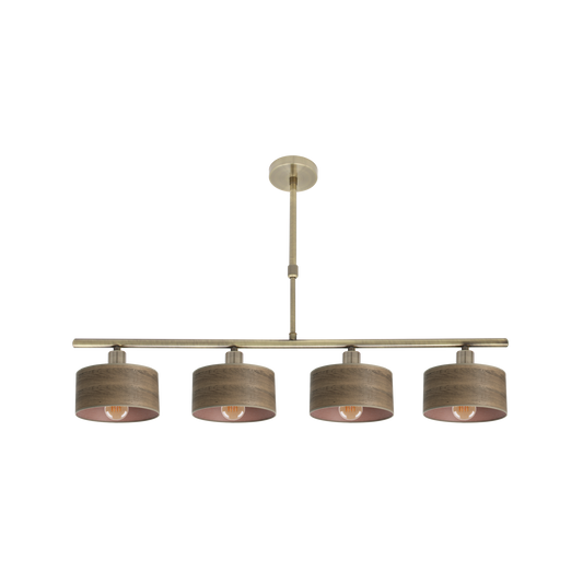 Lámpara de Techo Gilda 4 Luces E14 Fabrilamp - vista principal | Fabrilamp / Abrila · Ref. 190354084