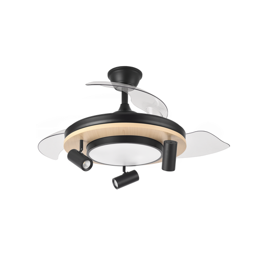Ventilador de Techo Gladiator Negro/Madera – vista principal · Ref. 242591388