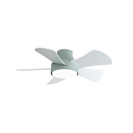Ventilador de Techo Gregario Verde (blanco/haya) – vista principal · Ref. 180891506