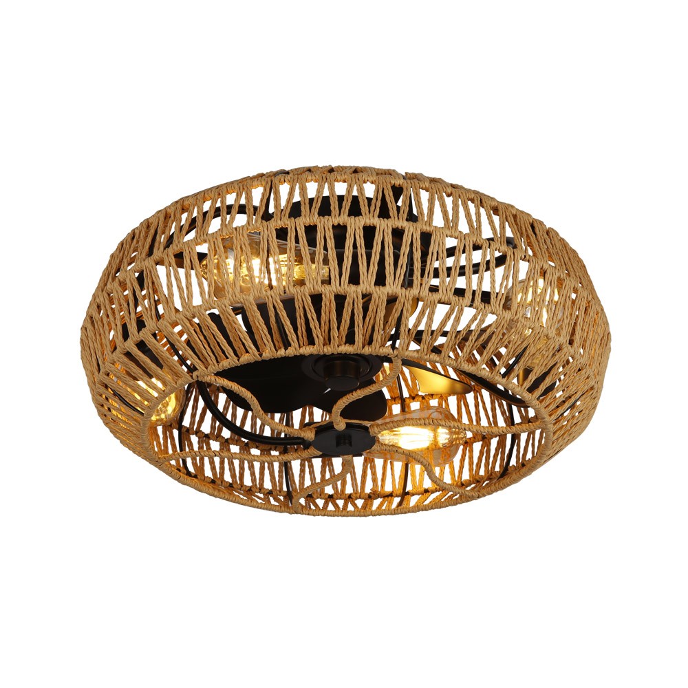 Ventilador de Techo Boho Chic CristalRecord Greip 85-003-04-180