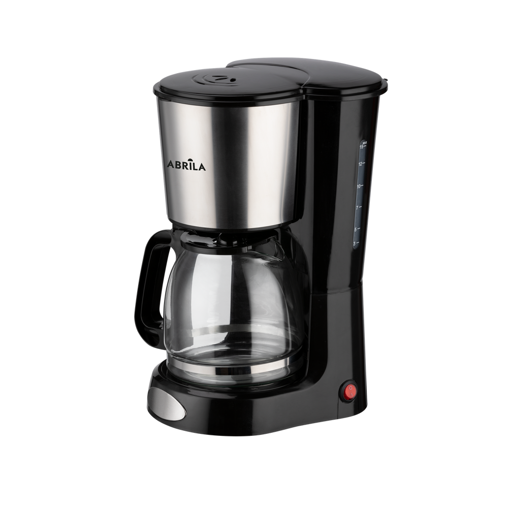 Cafetera de Goteo Gruta 33,5 cm 900 W Negra 1,5 L Filtro Permanente Abrila