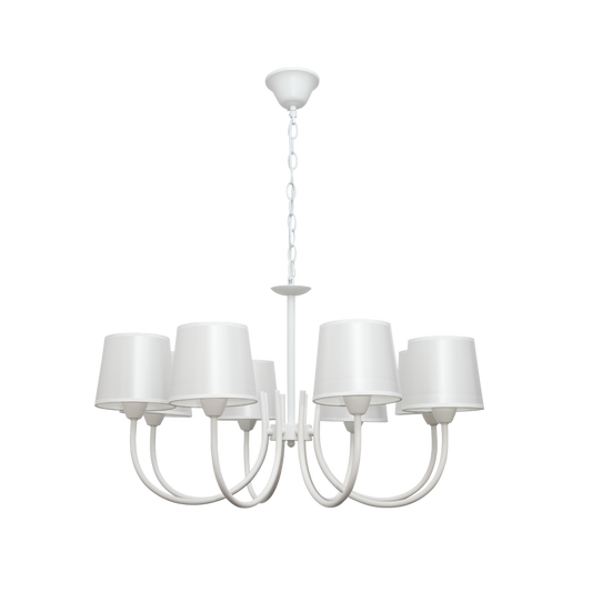 Lámpara de Techo Guadalajara 8 Luces E14 Fabrilamp - vista principal | Fabrilamp / Abrila · Ref. 121558025
