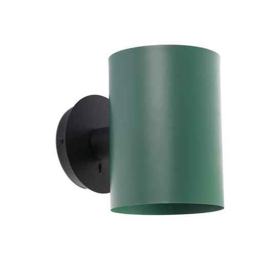 Aplique moderno 2003 Negro/Verde – vista principal · Ref. 20031-81