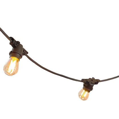 Guirnalda de Exterior CristalRecord 7.5 m 10 Luces E27 IP54 Negro - vista principal | CristalRecord