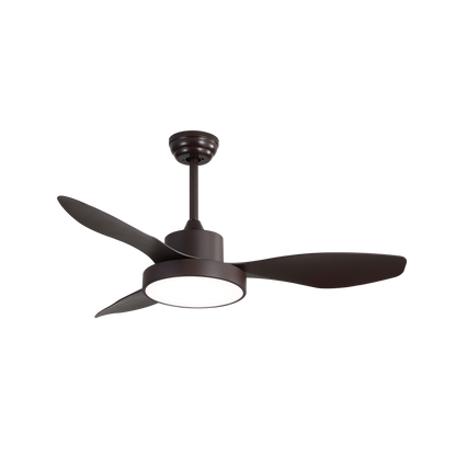 Ventilador de Techo con Luz LED Hayate 120 cm Fabrilamp - vista principal | Fabrilamp / Abrila · Ref. 128591302
