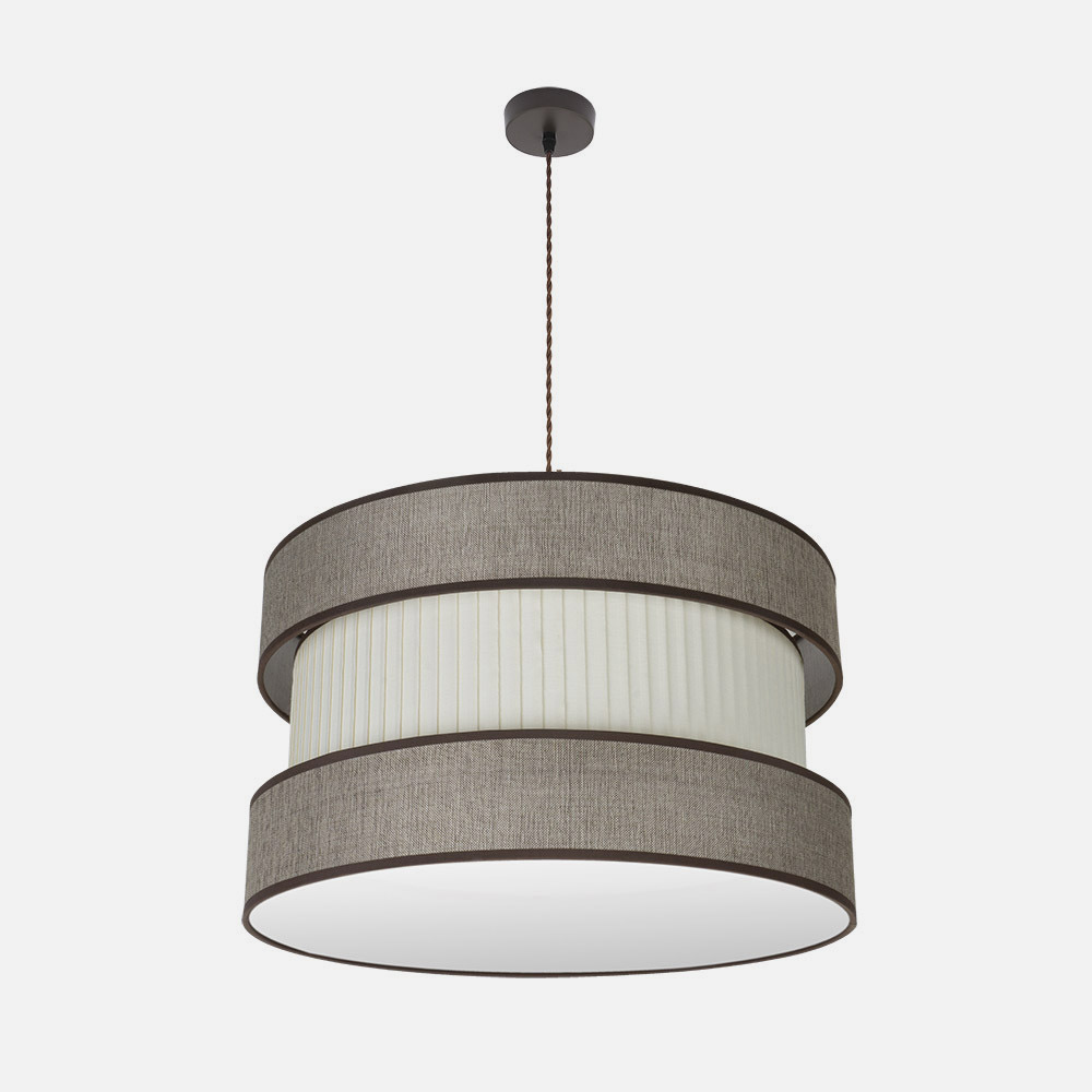 Lámpara Colgante Home 3xE27 60 cm Fabrilamp - imagen 2 | Fabrilamp / Abrila · Ref. 175596002
