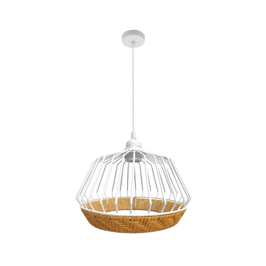 Colgante Nature Hugo 36 cm / Blanco – vista principal · Ref. 218293668