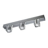 Regleta HYDROS Tres Luces CristalRecord 43-603-01-001 cromo