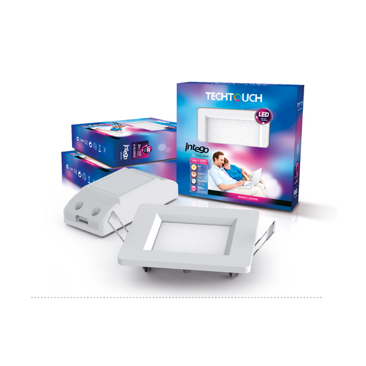 Empotrados Intego Blanco – vista principal · Ref. LED205102
