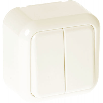 Interruptor Doble Ancient Fabrilamp / Abrila MEH3-A210MMF para interior