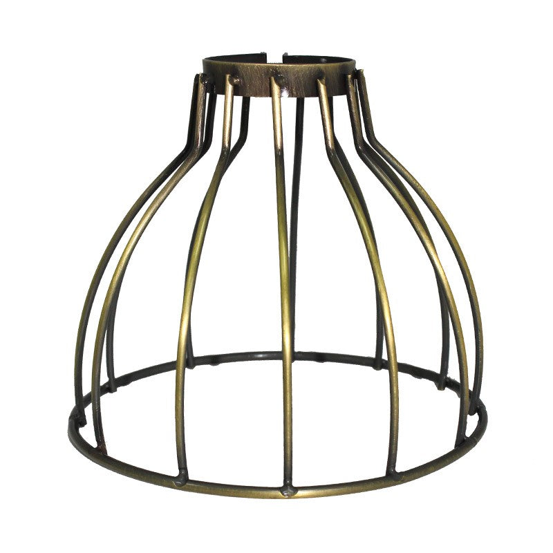 Locked Pantalla Decorativa CristalRecord Jaula Oro Viejo Ref. 16-972-01-006