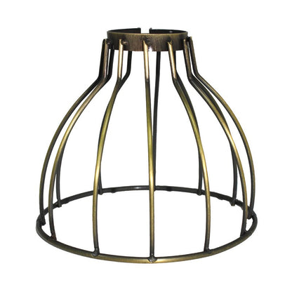 Locked Pantalla Decorativa CristalRecord Jaula Oro Viejo Ref. 16-972-01-006