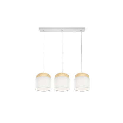 Lámpara Colgante Regleta Kandy 3 Luces E27 Fabrilamp - vista principal | Fabrilamp / Abrila · Ref. 174293101
