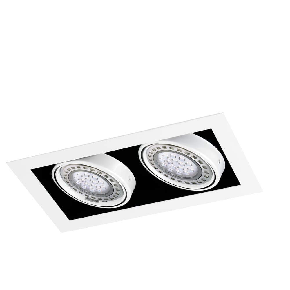 Foco Empotrable 2 Luces Tecno CristalRecord 03-032-00-000