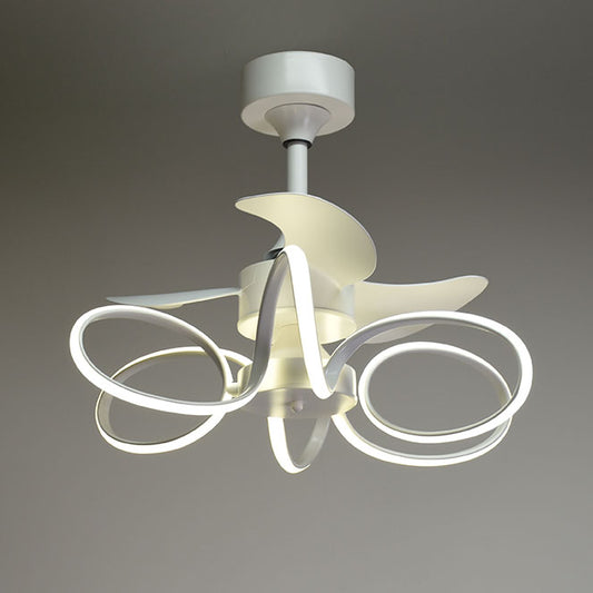 Ventilador de Techo Karla Blanco – vista 2 · Ref. F-1062