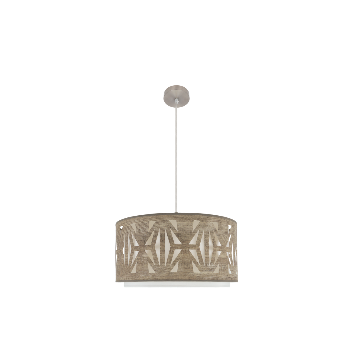 Lámpara Colgante Katerina 50 cm Pantalla Textil Fabrilamp - vista principal | Fabrilamp / Abrila · Ref. 177995083