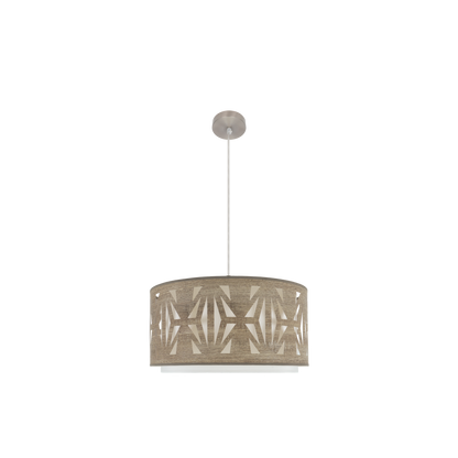 Lámpara Colgante Katerina 50 cm Pantalla Textil Fabrilamp - vista principal | Fabrilamp / Abrila · Ref. 177995083
