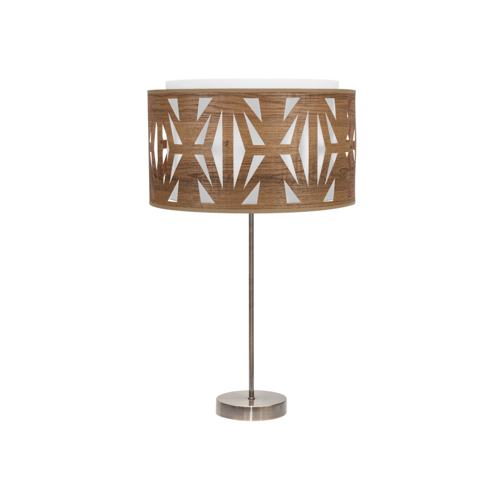 Lámpara de Sobremesa Katerina 61 cm Pantalla Calada Fabrilamp