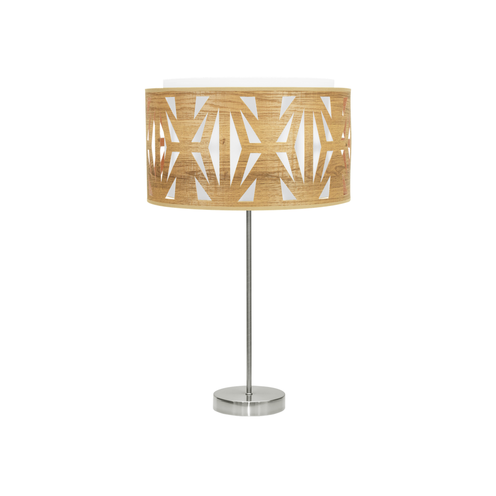 Lámpara de Sobremesa Katerina 61 cm Pantalla Calada Fabrilamp