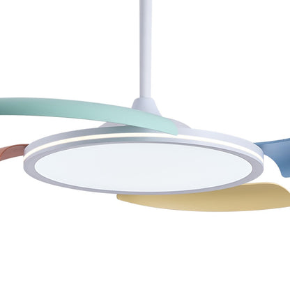 Ventilador Key Colores fabricado en Hierro y ABS color Blanco