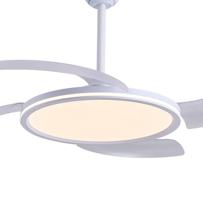 Ventilador Key fabricado en Hierro y ABS color Blanco