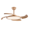 Ventilador de Techo LED Key Madera CristalRecord 85-081-48-102