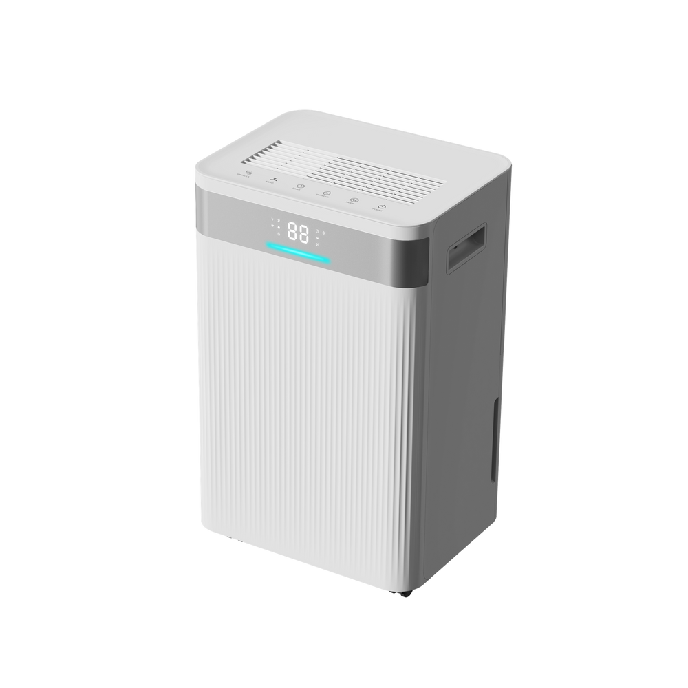 Deshumidificador Portátil Kisima 20 litros al día 330 W 49,5 cm Blanco Abrila