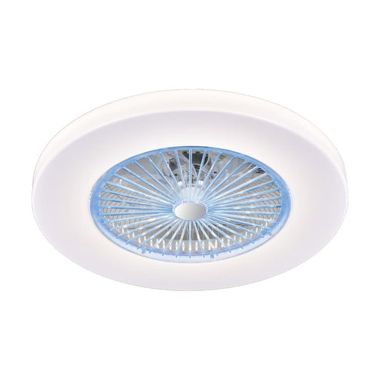 Ventilador de Techo con Luz LED Kitale Motor DC Blanco CristalRecord - vista principal | CristalRecord