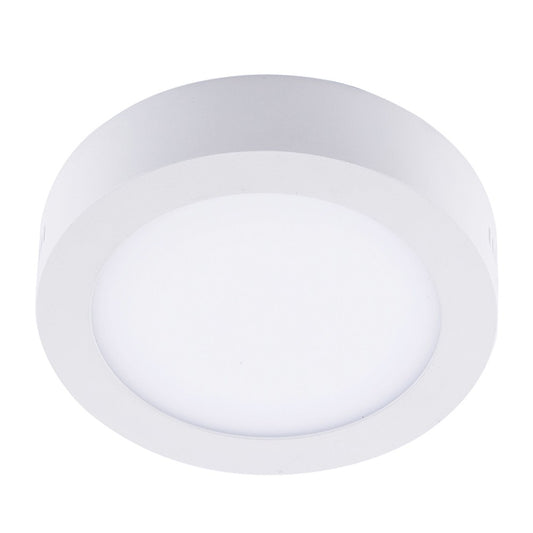 Superficie Plafon Ø120 mm / Blanco – vista principal · Ref. 02-300-06-400