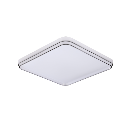Plafón Moderno LED Laguna Blanco / Negro – vista principal · Ref. 244385009