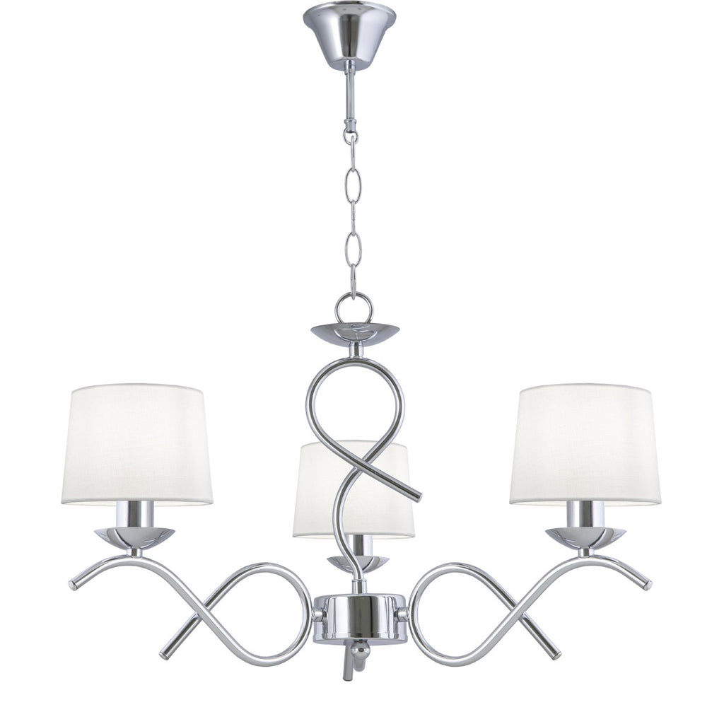 Lámpara techo Gloria Cromado AJP/Alemar (Ref. 60260): Medidas detalladas.  Elegancia, durabilidad y envío rápido.  Compra en luzguru.com
