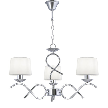 Lámpara techo Gloria Cromado AJP/Alemar (Ref. 60260): Medidas detalladas.  Elegancia, durabilidad y envío rápido.  Compra en luzguru.com

