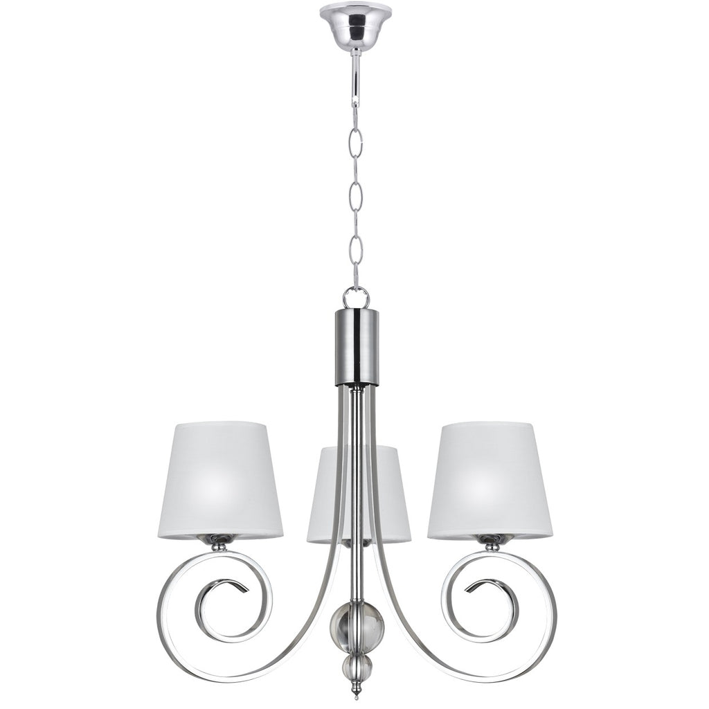 Lámpara Marela 3 Luces Cromado AJP / Alemar 60249 - luzguru.com