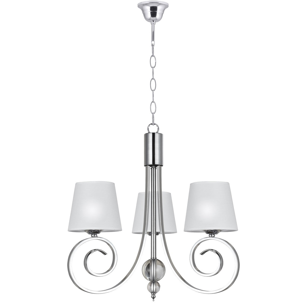 Lámpara Marela 3 Luces Cromado AJP / Alemar 60249 - luzguru.com