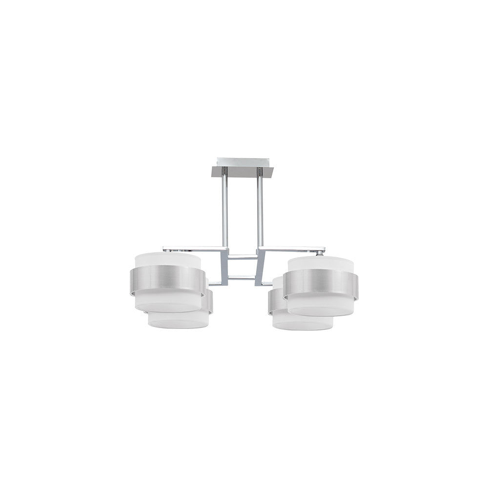 Lámpara Colgante Bremen Fabrilamp / Abrila Cromo Plata Ref. 066484020