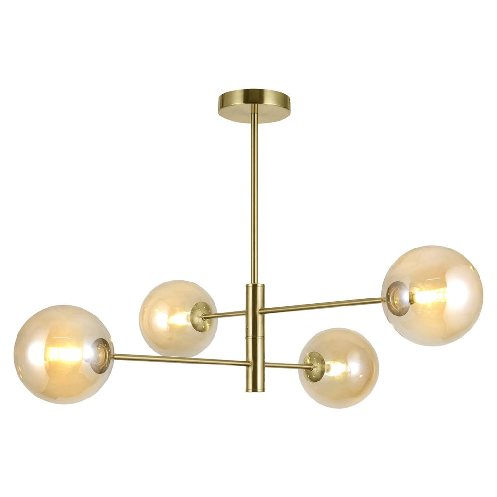 AJP / Alemar Lámpara Techo Galaxia Latón 11574 - luzguru.com