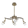 Lámpara Zodiaco Fabrilamp / Abrila moderna de cuero, referencia 076654014