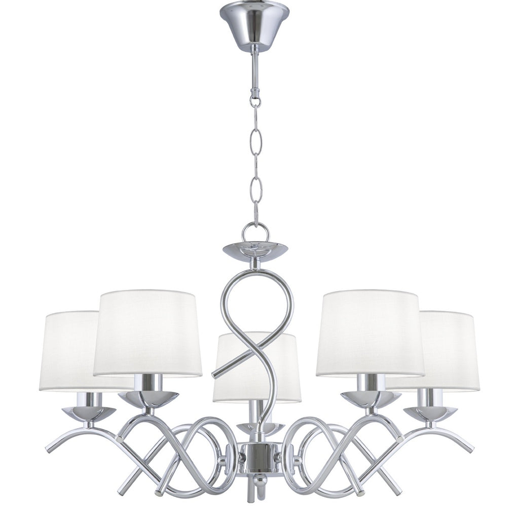 Lámpara techo Gloria Cromado AJP Alemar (Ref. 60261): medidas detalladas.  Elegancia y durabilidad para tu hogar.  Compra en luzguru.com
