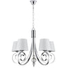 Lámpara Marela 5 Luces Cromada - AJP / Alemar - 60250 - luzguru.com