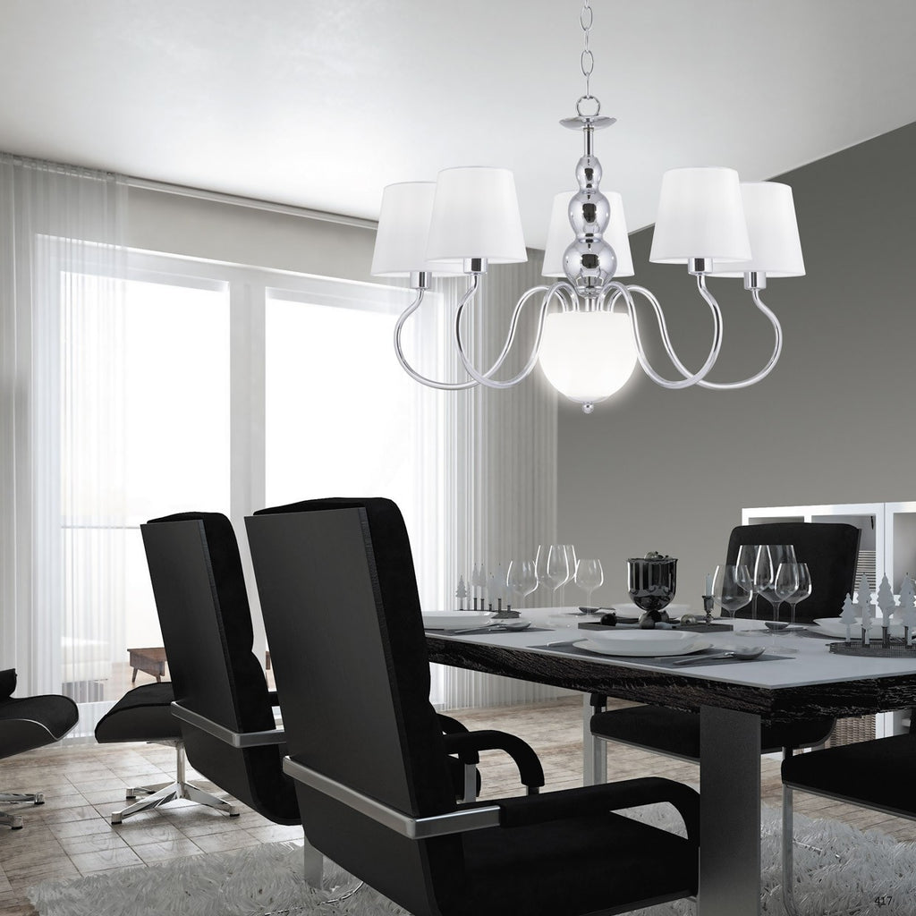 Medidas Lámpara Techo Máxima Cromado AJP/Alemar Ref. 60076 - luzguru.com
