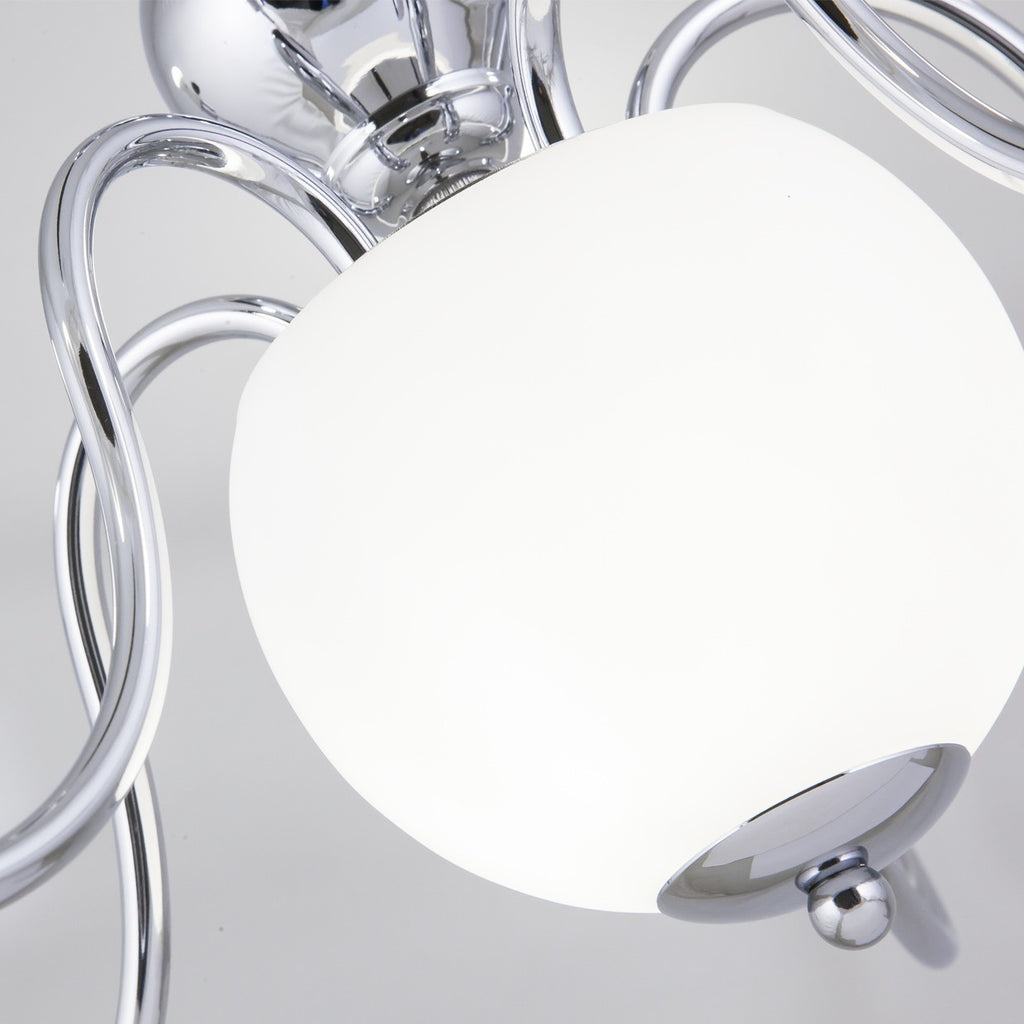 Lámpara de techo Máxima Cromado AJP/Alemar (Ref. 60076): medidas detalladas.  Elegancia y funcionalidad para tu hogar.  Compra en luzguru.com
