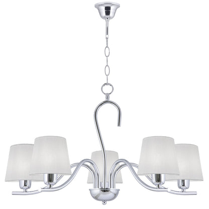 Lámpara colgante Natalie Cromo AJP/Alemar (Ref. 60275) - Medidas: [Insertar medidas aquí] - luzguru.com
