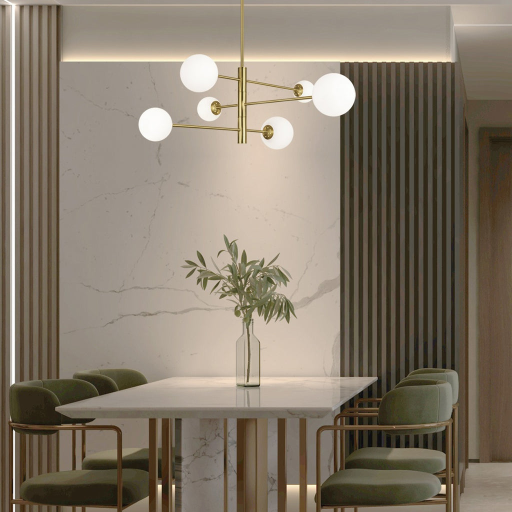 Lámpara Cósmica Latón AJP/Alemar (Ref. 11458): Dimensiones detalladas.  Elegancia moderna, envío rápido y garantía de calidad de LuzGuru.com.
