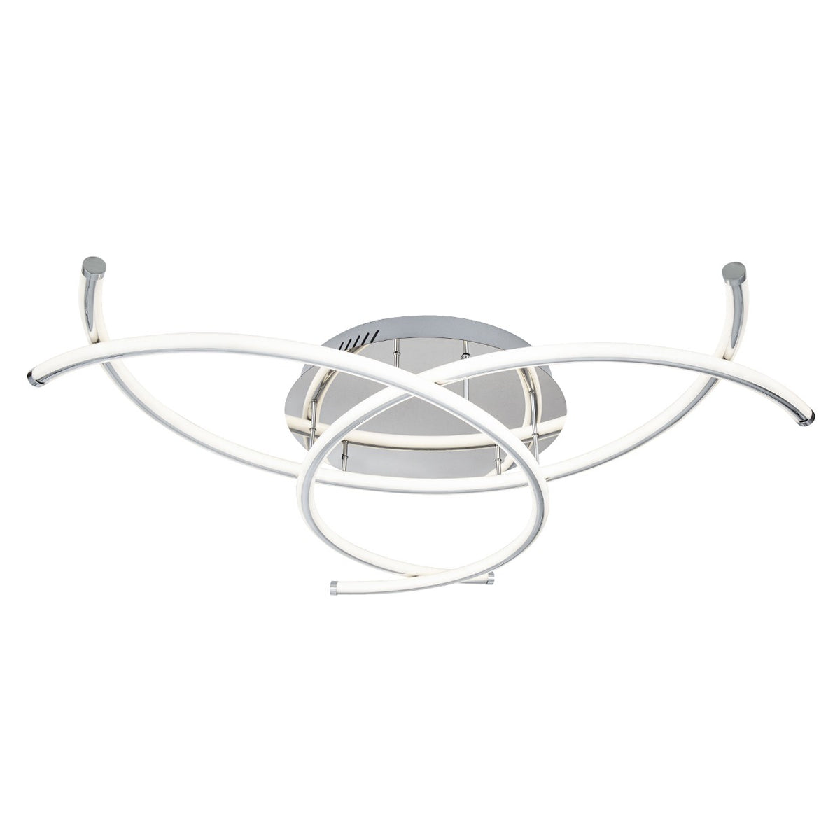 Lámpara Barano Cromo LED 65W 6175LM 4000K - AJP / Alemar - luzguru.com