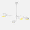 Lámpara de techo Beijing Fabrilamp / Abrila blanca moderna, ref. 154854001
