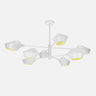 Lámpara de techo Beijing Fabrilamp / Abrila blanca moderna, Ref. 154858001